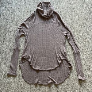 Free People turtleneck sweater, size S.